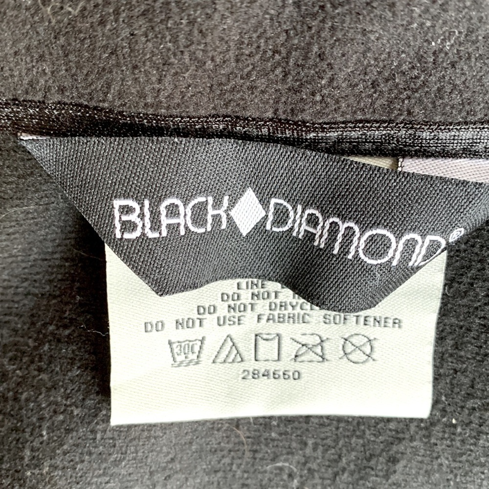 Black Diamond Soft Shell Jacket, Size S, Black - image 4